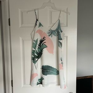CUPSHE Tropical Vacation Dress